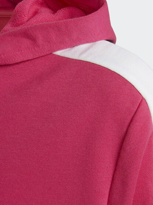 Kinder Sweatpants Set - Jogginganzug Fuchsie 2Stück Colorblock