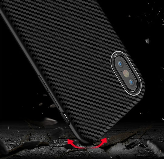 iPaky Bumblebee Neo Hybrid Back Cover Plastic Red (iPhone XS Max)