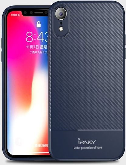 iPaky Задна корица Силикон Син (iPhone XR)