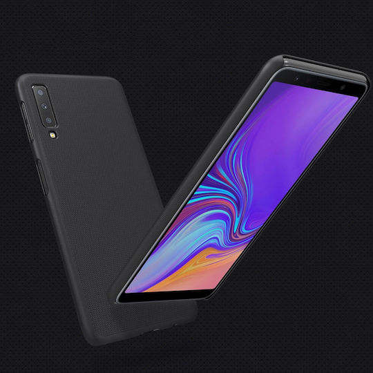 Nillkin Super Frosted Back Cover Plastic Negru Galaxy A7 2018