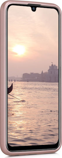 KWmobile Back Cover Σιλικόνης Ροζ Χρυσό (Huawei P Smart 2019)