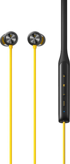 Realme Buds Pro Bluetooth Handsfree Ακουστικά με Αντοχή στον Ιδρώτα Κίτρινα