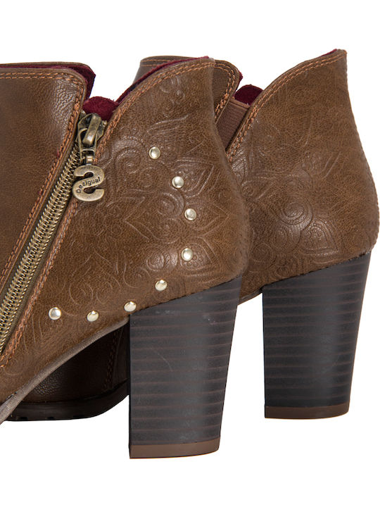 Frida Women's Ankle Boots Tabac Brown