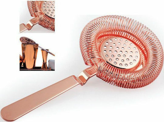 Deluxe Copper Bar Strainer 10cm