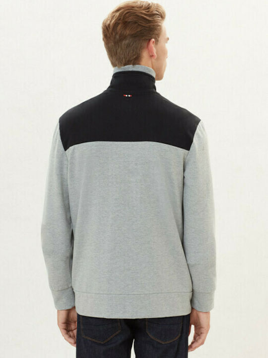 Napapijri Batim Men's Cardigan with Pockets Gray