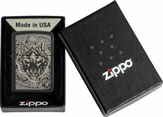 Zippo Anne Stokes Αντιανεμικός Αναπτήρας Φλόγας σε Γκρι χρώμα