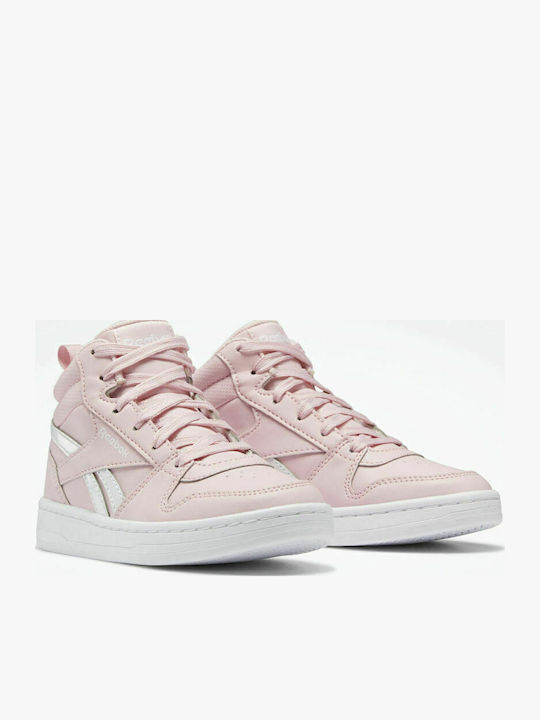 Royal Prime Mid 2 Încălțăminte sport Inalta pentru copii Pink Glow / Cloud White
