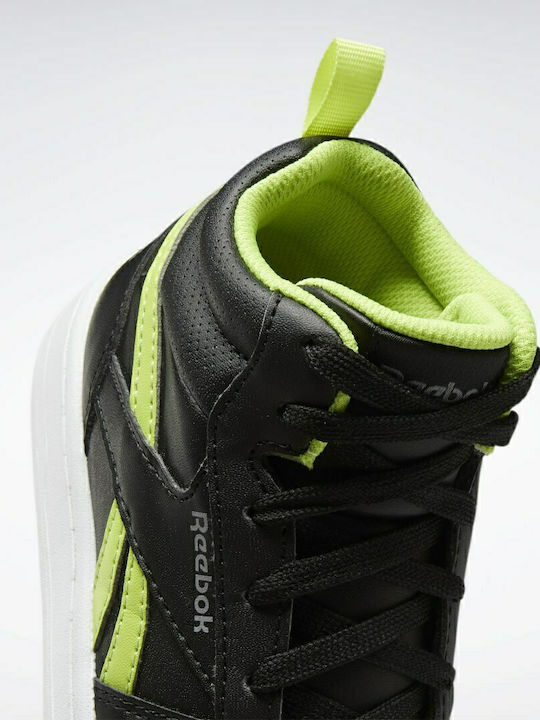 Royal Prime Mid 2 Παιδικά Sneakers High Black / Acid Yellow