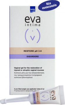 InterMed Eva Intima Disorders Restore pH 3.8 Intimate Area Gel 9 x 5gr