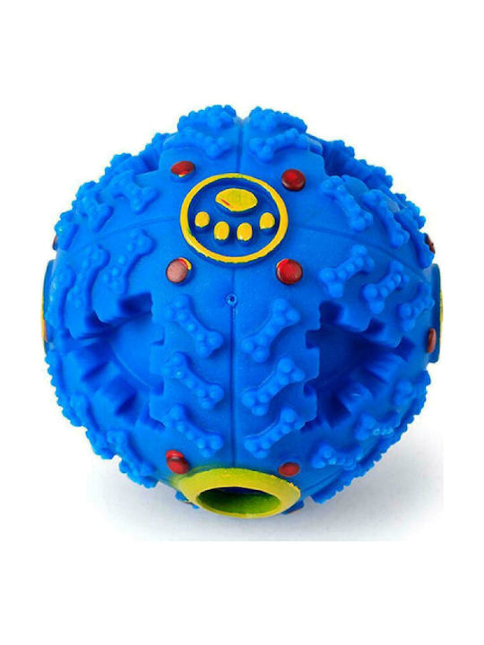 ANM-0008 Dog Toy Ball Medium with Sound Blue 10cm