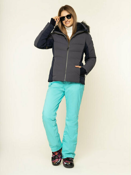 Salomon Icetown Women's Ski & Snowboard Jacket Gray LC1209200