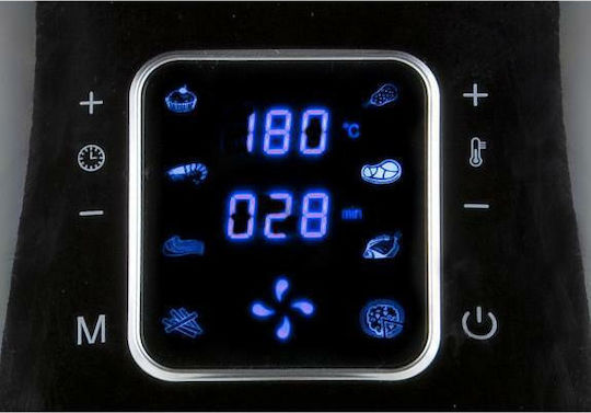 Domo Deli-Fryer XXL Air Fryer 5.5lt Μαύρο
