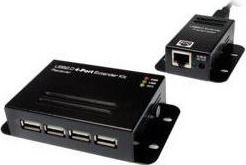 LogiLink USB Hub 4 Ports USB 2.0 with USB-A Connection Ethernet