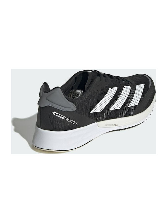 Adizero Adios 6 Herren Sportschuhe Laufen Core Black / Cloud White / Grey Five