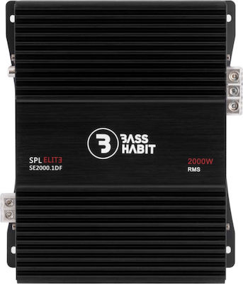 Bass Habit Car Audio Amplifier SE2000.1DF 1 Channel (D Class)890SE20001DF