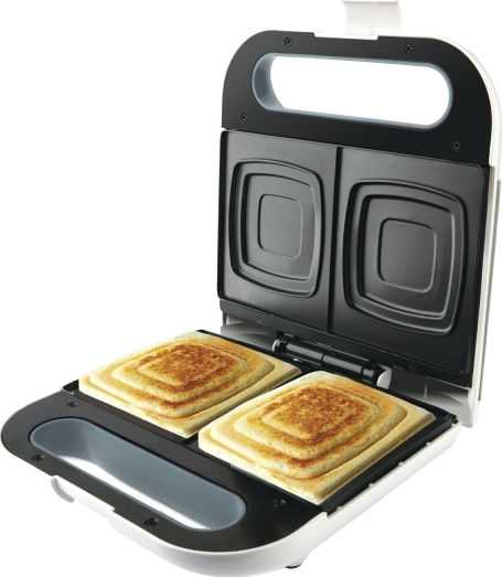Taurus MySandwich Grill Τοστιέρα για 2 Τοστ 800W Λευκή