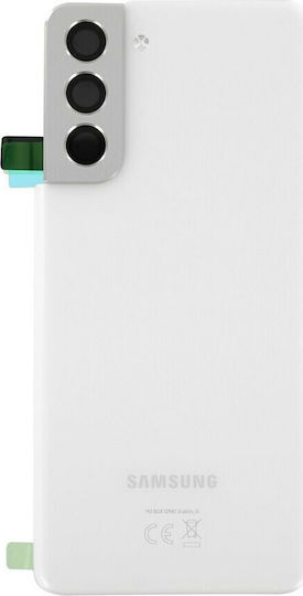Samsung Καπάκι Μπαταρίας Λευκό για Galaxy S21 5G