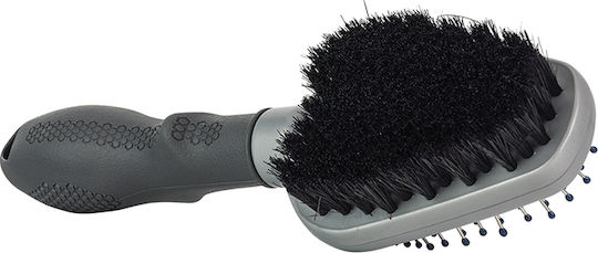 FURminator Grooming Brush Χτένα Small για Διάφορα Μήκη Τρίχας Διπλής Όψης για Περιποίηση Τριχώματος Μαύρο
