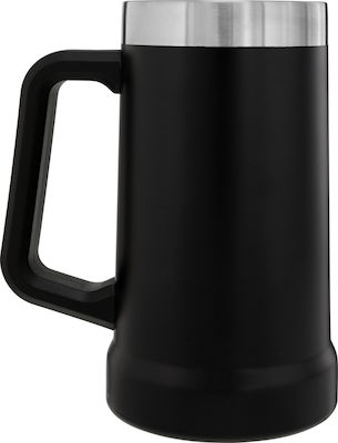 Stanley The Big Grip Glass Thermos Stainless Steel BPA Free Black 700ml 10-02874-034