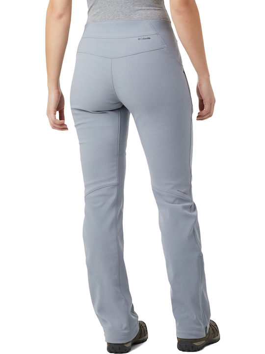 Columbia Women's Fabric Trousers in Loose Fit Light Blue