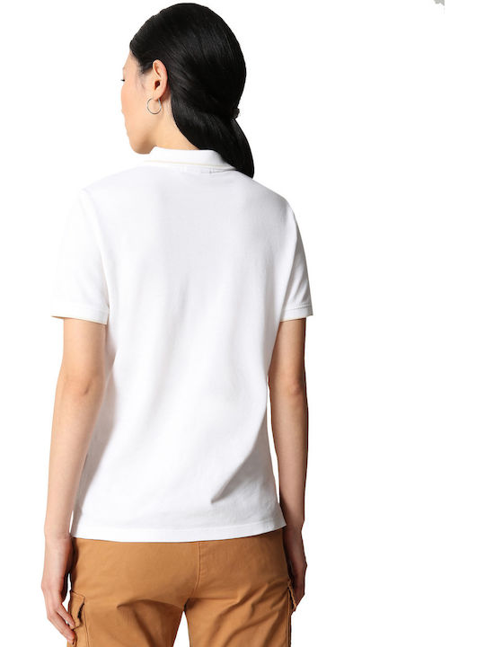 Napapijri Ealis Women's Short Sleeve Polo White