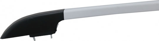 Car Roof Bars Metallic for Ford Ranger for Cars with Factory Bars Set with Roof Rack Legs Silver