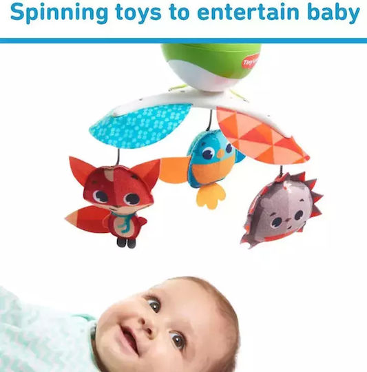 Tiny Love Mobile for Cot with Music and Rotation Meadow Take Along for 0++ Months BR72720