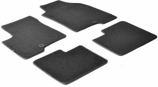 Lampa Set of Front and Rear Mats 4pcs for Ford B-Max 2015+ Black
