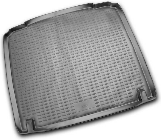 Novline Trunk Mat Tray Type for Peugeot 407 Gray