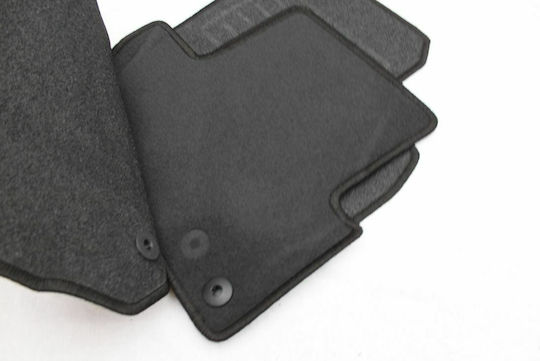 Petex Set of Front and Rear Mats 4pcs for Volvo S60 2008+ Black