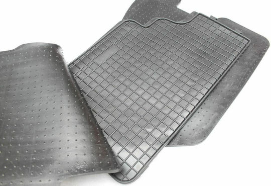 Frogum Set of Front and Rear Mats 4pcs for Kia Sportage Hyundai Tucson 2002-2010 Black