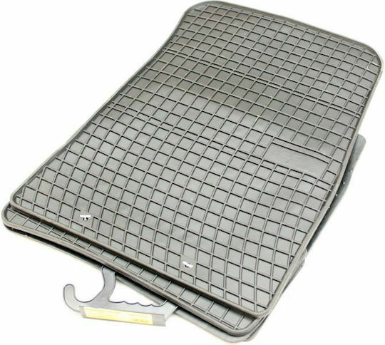 Frogum Σετ Μπροστινά και Πίσω Πατάκια 4τμχ για Renault Modus 2004-2013 Μαύρα