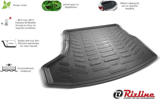Rizline Trunk Mat Tray Type for Mercedes-Benz Citan 2012 Black