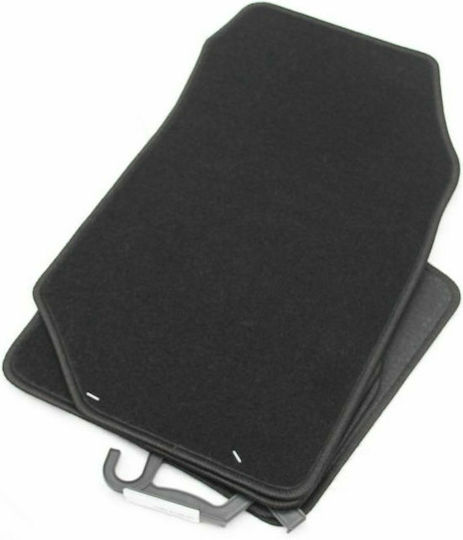 Petex Set of Front and Rear Mats 4pcs for Peugeot 2008 / 208 2008 Black