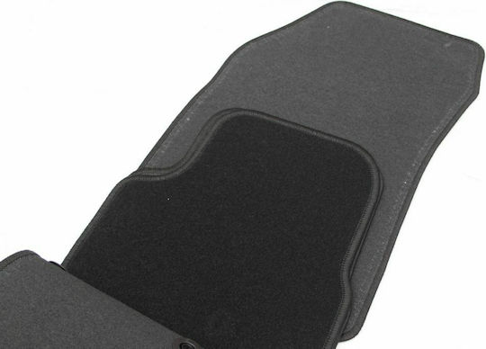 Petex Set of Front and Rear Mats 4pcs for Peugeot 2008 / 208 2008 Black