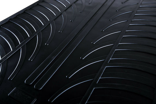 Gledring Set of Front and Rear Mats 4pcs for Opel Meriva 2010 Black