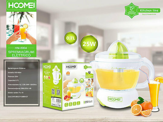 Hoomei Electric Juicer 25W with 700ml Capacity Green