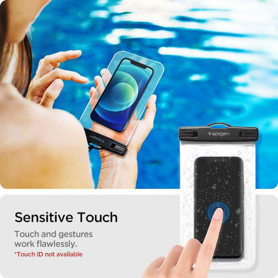 Spigen A601 Wasserdichtes Gehäuse Bis 6.9 Zoll Transparente AMP03098