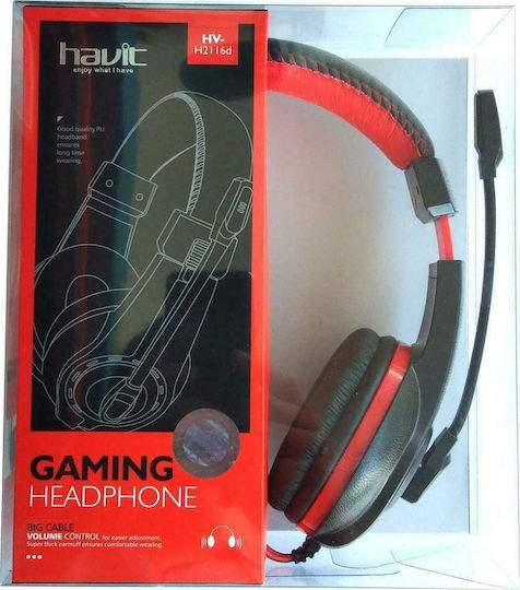 Havit H2116D Over Ear Gaming Headset με σύνδεση 3.5mm