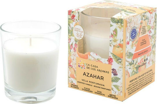 La Casa de los Aromas Aromatische Soja Kerze in Metallbox mit Orangenblüte