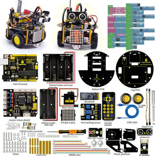 Keyestudio Smart Little Turtle Robot V3.0 KS0464