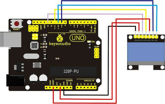 Keyestudio OLED graphic display Module για Arduino