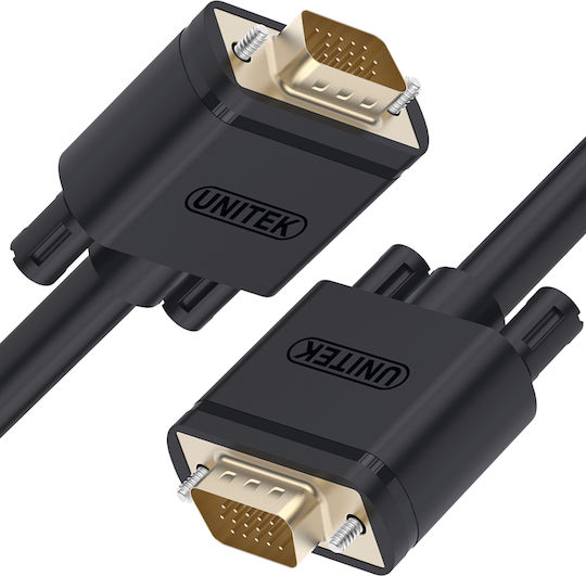 Unitek VGA male to VGA male Black 10m Cable (Y-C506G)