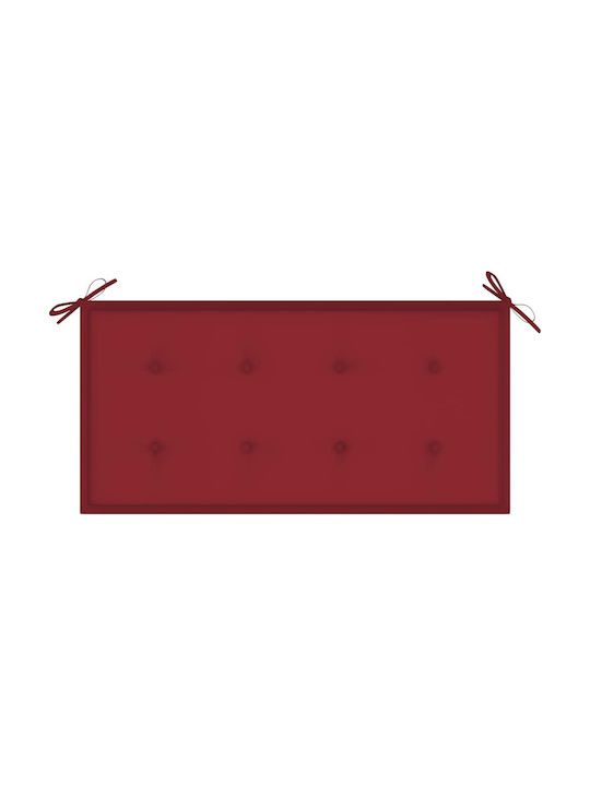 vidaXL Garden Bench Cushion Bordeaux 100x50cm.