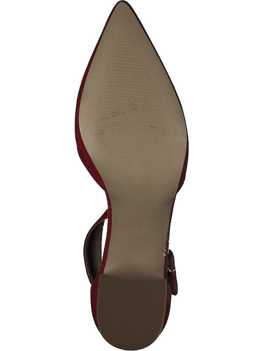 Red Heels with Strap