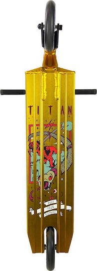 District Παιδικό Πατίνι Titan Δίτροχο Freestyle Χρυσό
