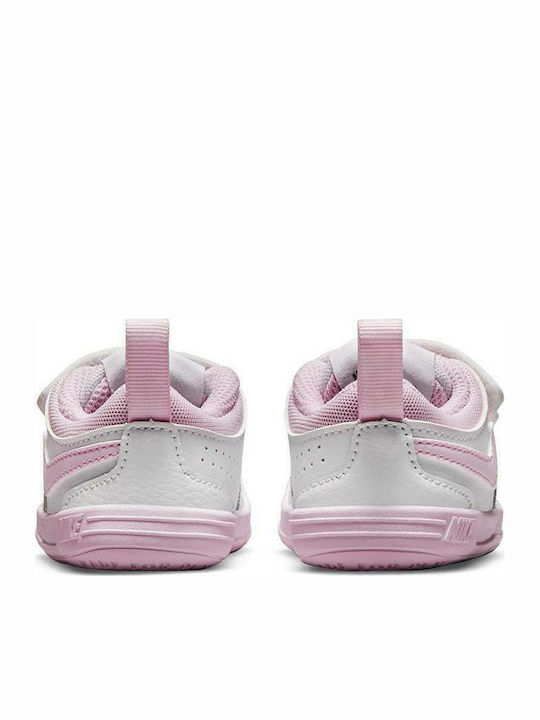 Pico 5 Παιδικά Sneakers με Σκρατς White / Pink Foam