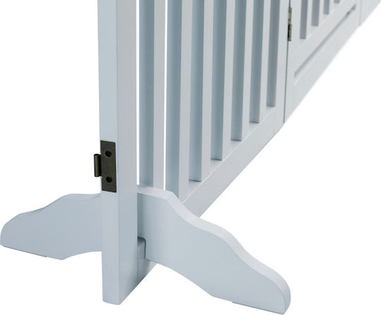 Trixie Divider Dog with Door 60x160x81cm in White Color 60 x 60 x 81cm