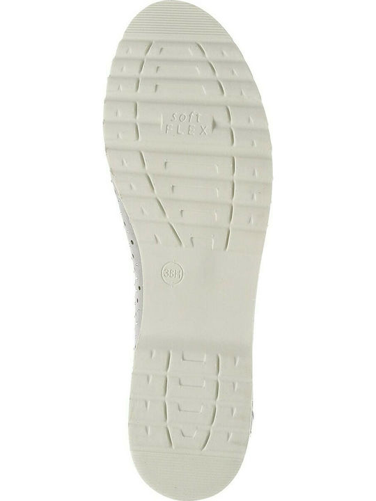 Anatomic Leather Ballerinas Gray