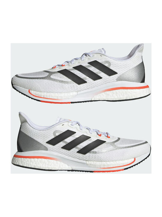 Supernova+ Sport Shoes Running Cloud White / Core Black / Solar Red
